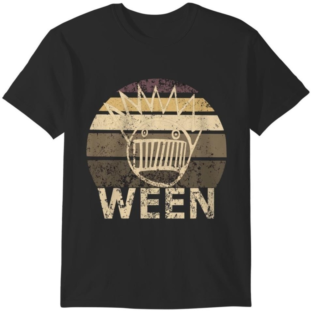 Ween Retro Distressed Boognish Ween Tshirt